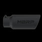 Tip; 7in. O.D.; Rolled End; 5in. inlet 18in. in length; Black Coated - T5127BLK - Exhaust Tips Car Part People