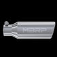 4" OD 2.5" inlet 12" length Angled cut Rolled End Clampless-no weld T304-T5150