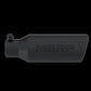 Tip; 4in. O.D.; Angled Rolled End; 2.5in. inlet; 12in. in length; Black-T5150BLK