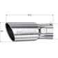 Fits 15-24 Chevrolet Silverado 3500 HD 6" OD, Angle Rolled w/30° Bend Tip-T5154 - Exhaust Tips Car Part People