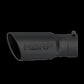 Fits 2015-2024 Silverado 3500 HD 6" OD Angle Rolled w/30? Bend Tip-T5154BLK
