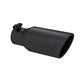Tip; 4in. O.D. Angled Rolled End 2 3/4in. inlet 10in. length; Black - T5157BLK