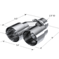 Exhaust Tip - T5170
