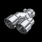 Tip; 4in OD Out; 3in ID; 9.87in Length; Single Wall; Carbon Fiber - T5182 - Exhaust Tips Car Part People