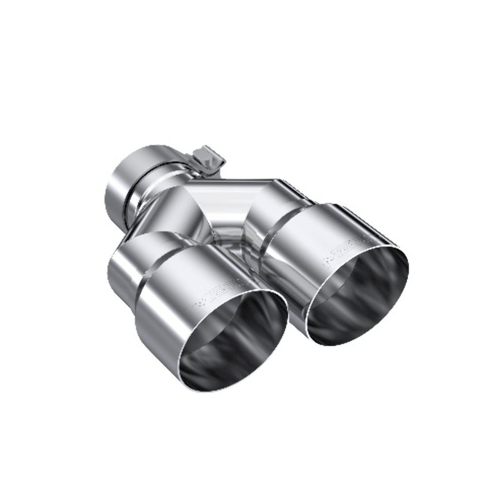 Tip; 4in OD Out; 3in ID; 9.87in Length; Single Wall; Carbon Fiber - T5183 - Exhaust Tips Car Part People