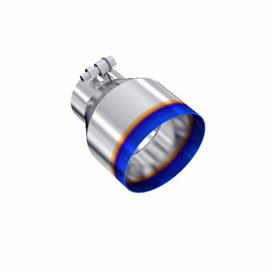 Tip; 5in OD Out; 3in ID; 6.5in Length; Angle Cut; Single Wall; T304 BE - T5184BE