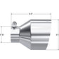 Tip; 5in OD Out; 2.5in ID; 6.5in Length; Angle Cut; Single Wall; T304 - T5190