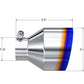 Tip; 5in OD Out; 2.5in ID; 6.5in Length; Angle Cut; Single Wall; T304 BE-T5190BE