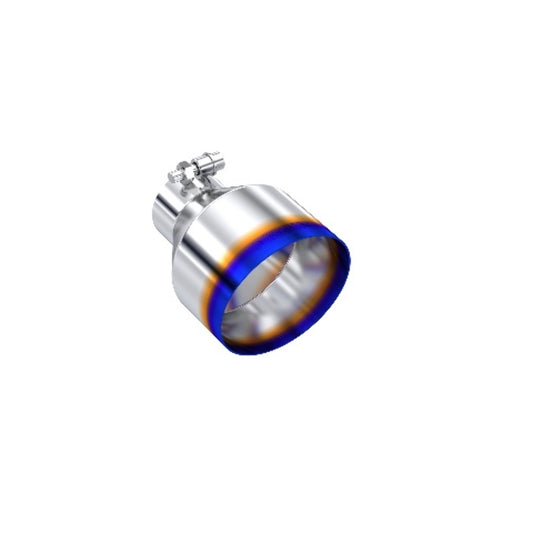 Tip; 5in OD Out; 2.5in ID; 6.5in Length; Angle Cut; Single Wall; T304 BE-T5190BE