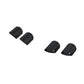 Fits 2015-2024 Ford Mustang 4" OD Quad Tip Cover Kit BLK - T5198BLK