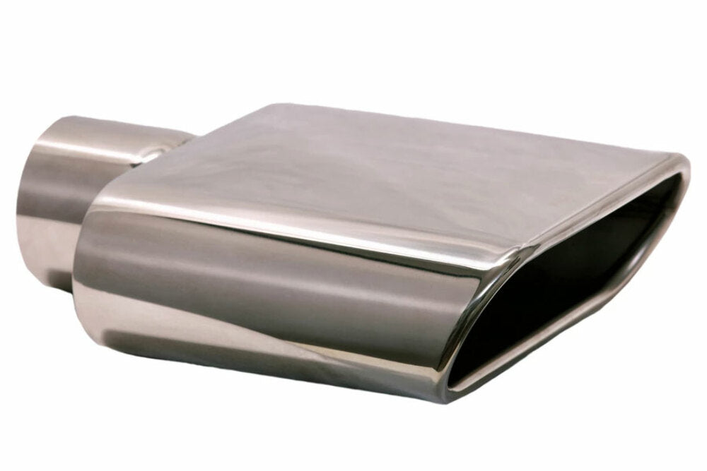 2.5" ID X6.5X2.5"X 8.5" Rolled Edge Slant Cut stainless steel T815