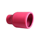 Rolled Edge Slant Cut Stainless Steel Tip Powered Coated Pink-T819PK