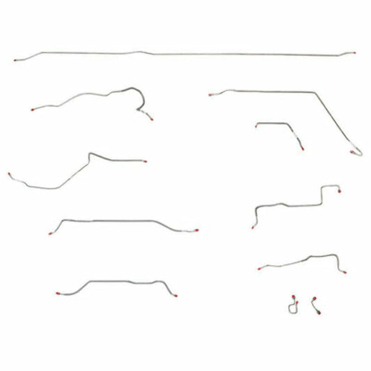 1997 Chevrolet Express 3500 Van Brake Lines Complete Brake Line Kit - TCK9701OM