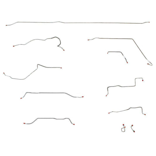 1997 Chevrolet Express 3500 Van Brake Lines Complete Brake Line Kit - TCK9701SS