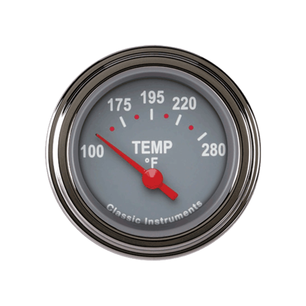 Tetra Series, Gray Temp Gauge TE26GSLF