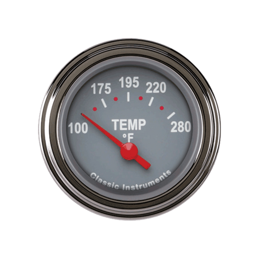 Tetra Series, Gray Temp Gauge TE26GSLF