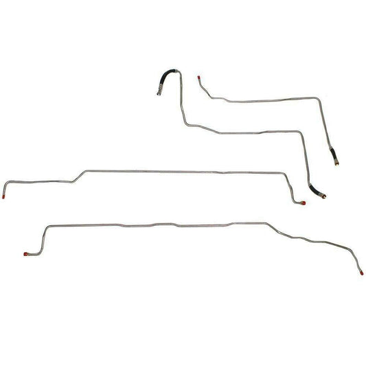 2000-03 Chevrolet Silverado 1500 Fuel Line Kit Ext Cab Gas Steel - TGL0001OM - Pre-Bent Fuel Lines Car Part People