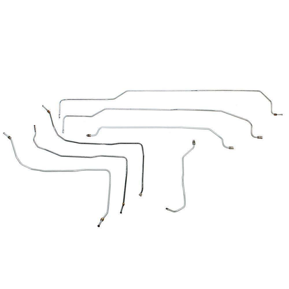 2001-03 Chevrolet Silverado 2500 Gas Fuel Line Crew Cab/Long Bed - TGL0104OM - Pre-Bent Fuel Lines Car Part People