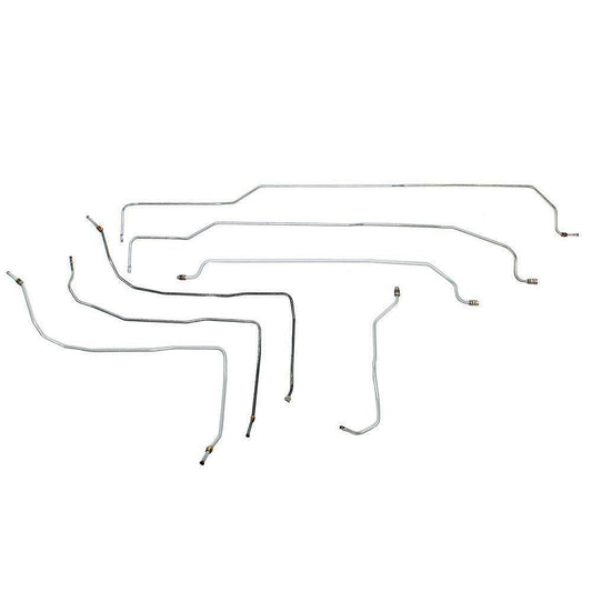 2001-03 Chevrolet Silverado 2500 Gas Fuel Line Crew Cab/Long Bed - TGL0104OM - Pre-Bent Fuel Lines Car Part People