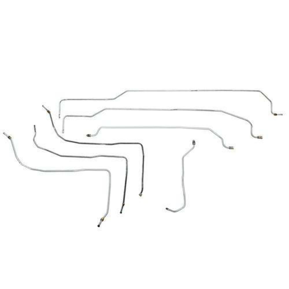2001-03 Chevrolet Silverado 2500 Gas Fuel Line Crew Cab/Long Bed - TGL0104SS - Pre-Bent Fuel Lines Car Part People