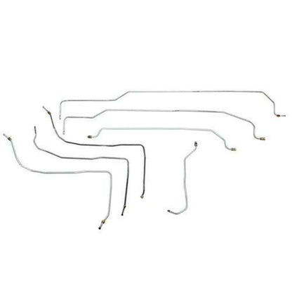 2001-03 Chevrolet Silverado 2500 Gas Fuel Line Crew Cab/Long Bed - TGL0104SS - Pre-Bent Fuel Lines Car Part People