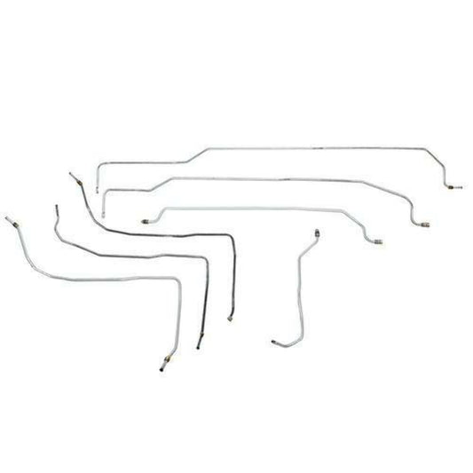 2001-03 Chevrolet Silverado 2500 Gas Fuel Line Crew Cab/Long Bed - TGL0104SS - Pre-Bent Fuel Lines Car Part People
