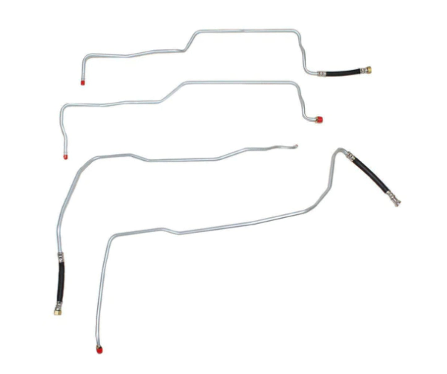 04-07 Chevrolet Silverado 1500 Fuel Line Non-Flex Fuel 3/8 Stainless Steel TGL0401SS - Pre-Bent Fuel Lines Car Part People