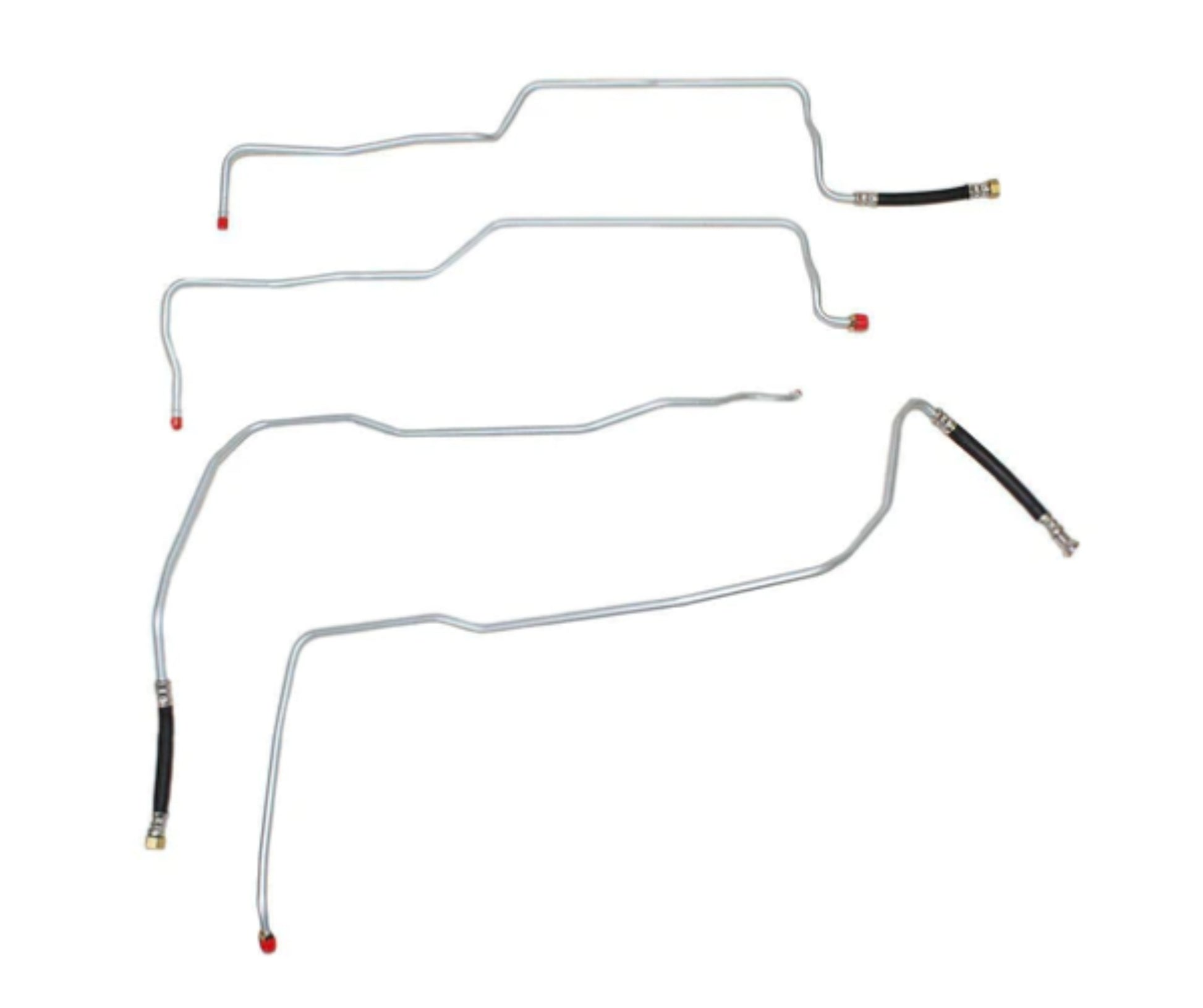 04-07 Chevrolet Silverado 1500 Fuel Line Non-Flex Fuel 3/8 Stainless Steel TGL0401SS - Pre-Bent Fuel Lines Car Part People
