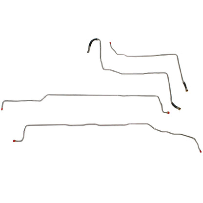 2004-07 GMC Sierra Fuel Line Kit Extended Cab Short Bed V8 Steel TGL0402OM - Pre-Bent Fuel Lines Car Part People