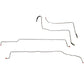 2004-2007 GMC Sierra 1500 Fuel Line Kit Extended Cab V8 Steel TGL0402OM