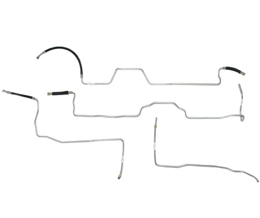 04-07 Chevrolet Silverado 1500/GMC Sierra 1500 Fuel Line Kit Crew Cab V8 TGL0403OM - Pre-Bent Fuel Lines Car Part People