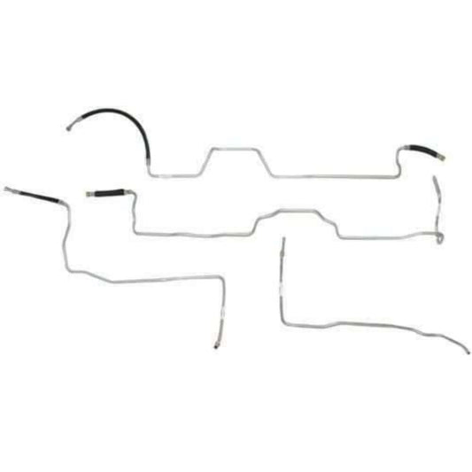 04-07 Chevrolet Silverado Crew Cab V8 Fuel Line Kit Stainless Steel TGL0403SS - Pre-Bent Fuel Lines Car Part People