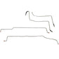 04-07 Chevrolet Silverado 1500 Fuel Line Kit V8 Ext Cab Stainless Steel TGL0406SS - Pre-Bent Fuel Lines Car Part People