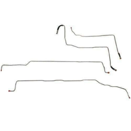 04-07 Chevrolet Silverado 1500 Fuel Line Kit V8 Ext Cab Stainless Steel TGL0406SS - Pre-Bent Fuel Lines Car Part People