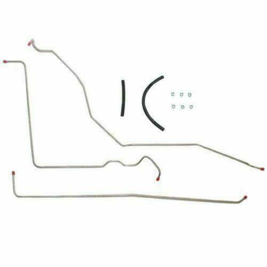 1971-1972 Chevrolet C10 2WD 5/16 Fuel Vapor Line Kit-TGL7103SS - Pre-Bent Fuel Lines Car Part People