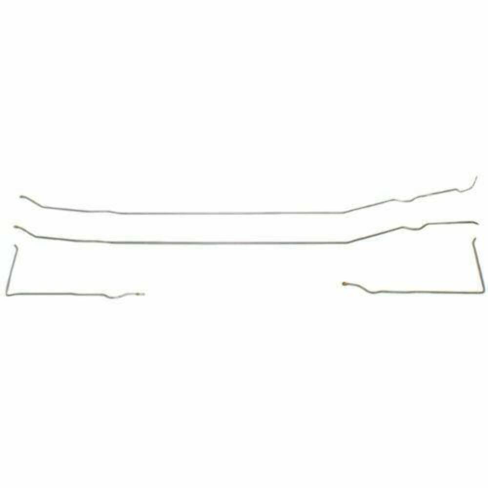 1967-72 Chevrolet C10 Fuel Line Short Bed Carb w/ Original Coil Spring TGL7111OM - Pre-Bent Fuel Lines Car Part People