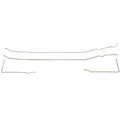 1967-72 Chevrolet C10 Fuel Line Short Bed Carb w/ Original Coil Spring TGL7111SS - Pre-Bent Fuel Lines Car Part People