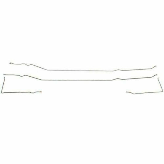 1967-72 Chevrolet C10 Fuel Line Long Bed Carb w/ Original Coil Springs TGL7112OM - Pre-Bent Fuel Lines Car Part People