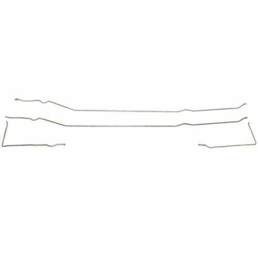 1967-72 Chevrolet C10 Fuel Line Long Bed Carb w/ Original Coil Springs TGL7112SS - Pre-Bent Fuel Lines Car Part People