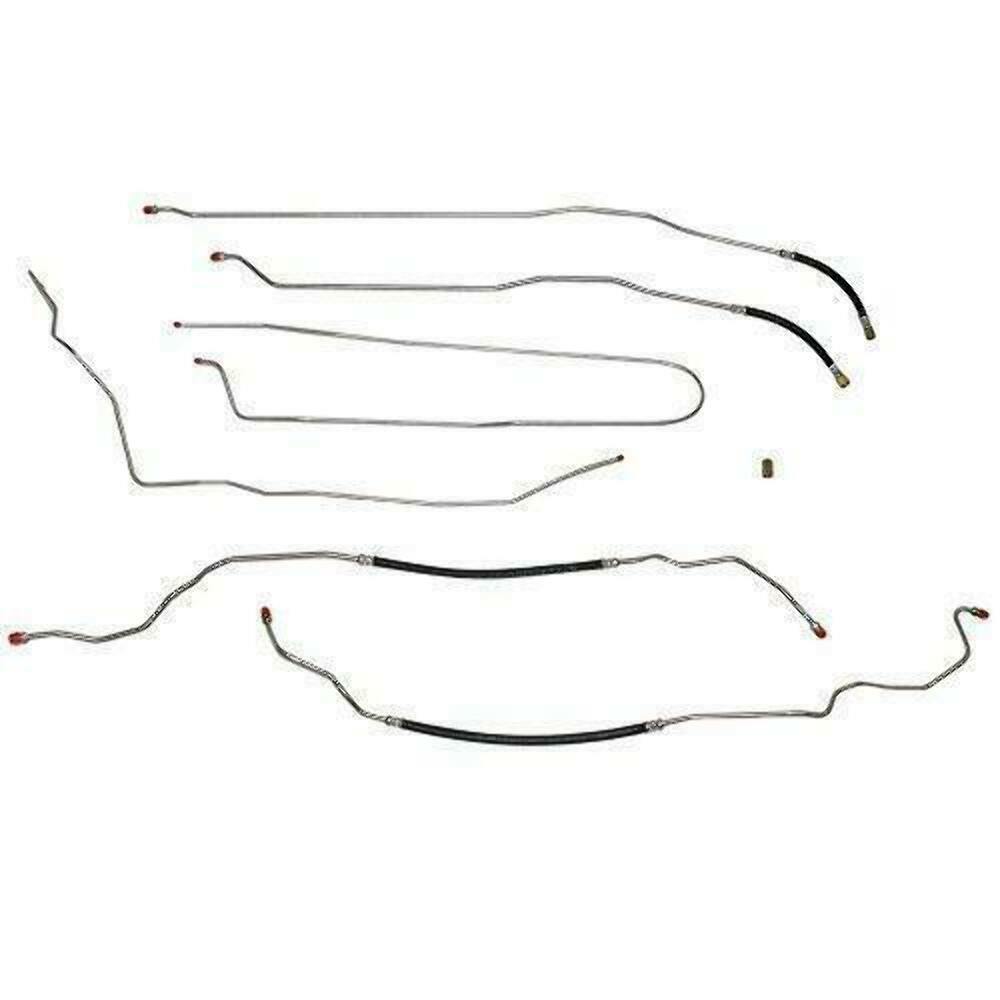 1988-95 GMC C1500 Fuel Line Kit Reg Cab/Long Bed 305/350CID Engine-TGL8801SS - Pre-Bent Fuel Lines Car Part People