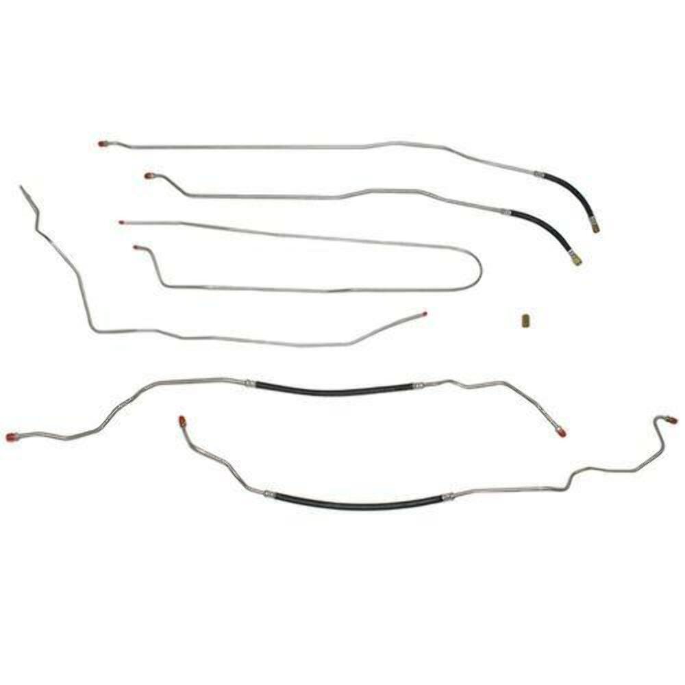 Fuel Line Kit For 90-91 K5 Blazer Stainless Fine Lines - Pre-Bent Fuel Lines Car Part People