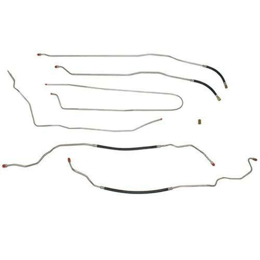 Fuel Line Kit For 90-91 K5 Blazer Stainless Fine Lines - Pre-Bent Fuel Lines Car Part People