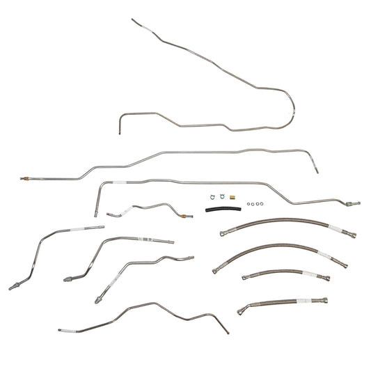 1996-1999 GMC Yukon Fuel Line Kit 4WD 4 Door Stainless Steel TGL9602SS