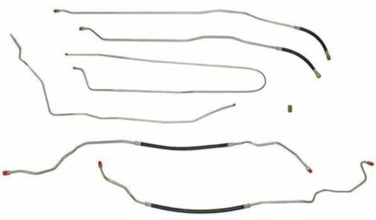98-00 Chevrolet S10 Fuel Line Kit Reg Cab/Short Bed 4.3L Manual Trans - Pre-Bent Fuel Lines Car Part People
