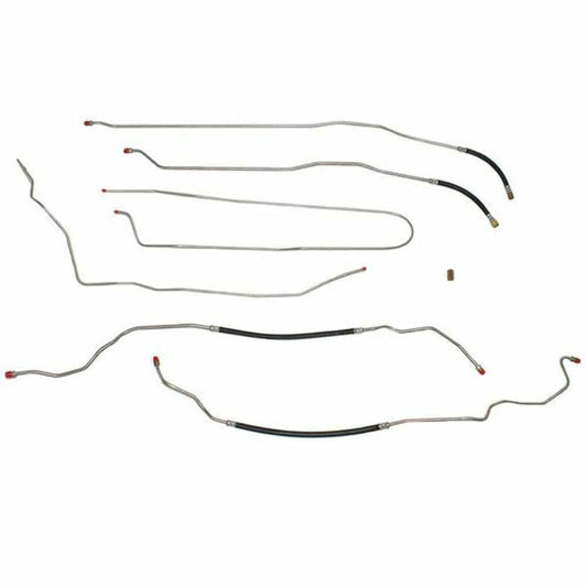 98-00 Chevrolet S10 Fuel Line Kit Reg Cab/Short Bed 4.3L Stainless Steel - Pre-Bent Fuel Lines Car Part People
