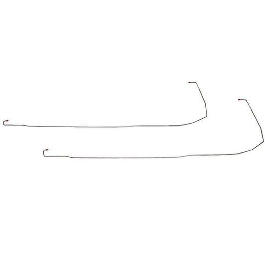 2003-06 GMC Yukon Intermediate Brake Line Kit w/ Traction Control Stainless TIN0017SS - Intermediate Lines Car Part People