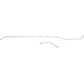 For Chevrolet S10 01-03 Intermediate Brake Line Short Bed Ext Cab-TIN0106SS-CP