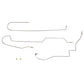 2001-2002 Ford Explorer Sport Trac Intermediate Brake Line Kit 4X4 Stainless TIN0145SS