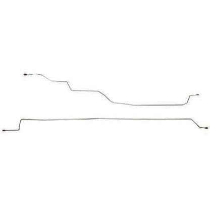 Ford F-150 SVT Lightning 2001-2003 Intermediate Brake Lines Stainless TIN0146SS-CP