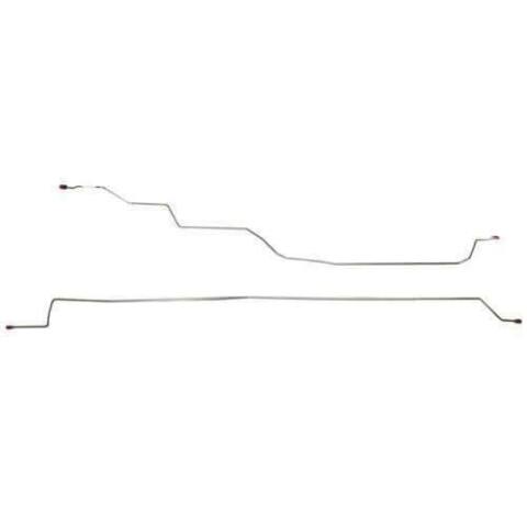 Ford F-150 SVT Lightning 2001-2003 Intermediate Brake Lines Stainless TIN0146SS-CP
